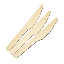 Dao gỗ 16.5cm (Hộp 1000 cái) 10 Dao gỗ 16.5cm dùng 1 lần hộp 1000 cái – ArecaViet