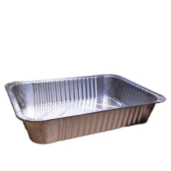 Hộp nhôm thực phẩm chữ nhật màu trắng 5000ml (Thùng 200c) 14 Hop nhom thuc pham chu nhat mau trang 5000ml 3