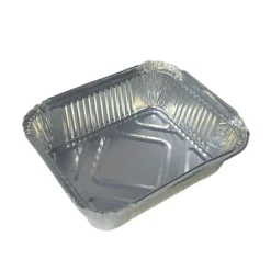 Hộp nhôm thực phẩm chữ nhật màu trắng 550ml (Thùng 125c | 1000c) 11 Hop nhom thuc pham chu nhat mau trang 550ml 3