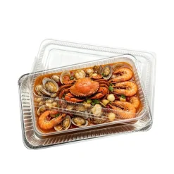 Hộp nhôm thực phẩm chữ nhật màu trắng 5000ml (Thùng 200c) 19 Khay nhom chu nhat mau trang ArecaViet 14