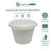 Hộp bã mía tròn GRACZ 500ml [Gói 50 cái]