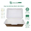 Hộp cơm bã mía nhiều size GRACZ 450-1000ml [Gói 50 cái]