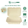 Hộp cơm bã mía chữ nhật GRACZ 700ml [Gói 50 cái]