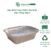 Hộp nhôm thực phẩm chữ nhật màu trắng 410ml (Thùng 125c | 1000c) 53 Hop nhom thuc pham chu nhat mau trang 410ml