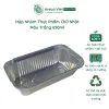 Hộp nhôm thực phẩm chữ nhật màu trắng 650ml (Thùng 125c | 1000c) 54 Hop nhom thuc pham chu nhat mau trang 650ml