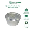 Hộp nhôm thực phẩm tròn màu trắng 120ml (Thùng 125c | 2000c)