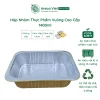 Hộp nhôm thực phẩm chữ nhật cao cấp 1400ml (Thùng 125c | 500c) 30 Hop nhom thuc pham vuong cao cap 1400ml