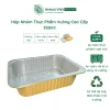Hộp nhôm thực phẩm chữ nhật cao cấp 930ml (Thùng 125c | 1000c) 29 Hop nhom thuc pham vuong cao cap 930ml