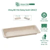 Khay đựng sushi bã mía GRACZ [Gói 50 cái]