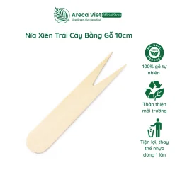 Nĩa xiên gỗ 10cm (Hộp 2000 cái)