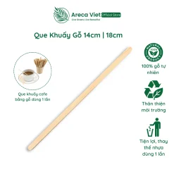 Que khuấy gỗ 14cm | 18cm [Hộp 1400 | 1200 que]
